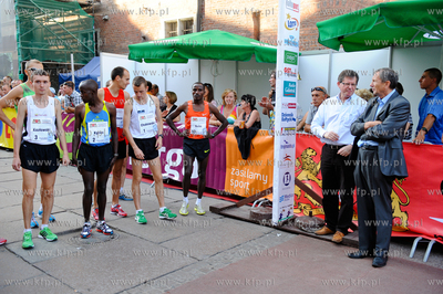 Gdansk. Dlugi Targ. Jarmark Dominikanski. 18 Bieg Dominika....