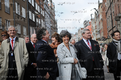 Gdansk. Wizyta Komitetu Stalych Przedstawicieli  przy...