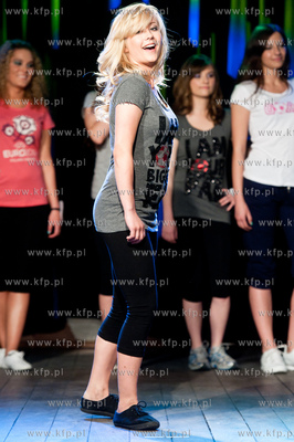 Gdansk. Klub Kwadratowa. Wybory miss Politechniki Gdanskiej.
Nz...