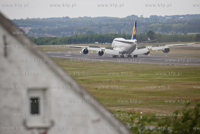 Gdansk. Rebiechowo. Ladowanie najdluzszego samolotu...