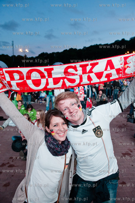 Gdansk. Fanzone - Strefa Kibica. Relacja meczu Mistrzostw...