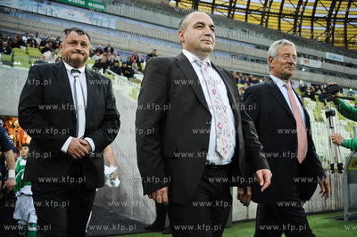 Gdansk. PGE Arena. Mecz ekstraklasy rugby. Derby trojmiasta...