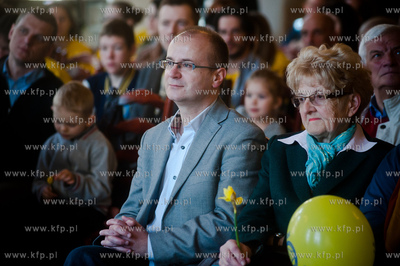 Gdansk. Ratusz Glownego Miasta. Pola Nadziei. Uroczystosc...