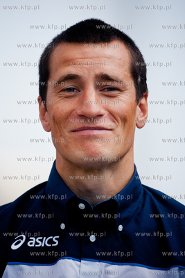 Gdynia. Port Jachtowy. Konferencja prasowa trzykrotnego...