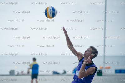 Gdynia. Plaza miejska. Akademicki Puchar Polski w siatkowce...