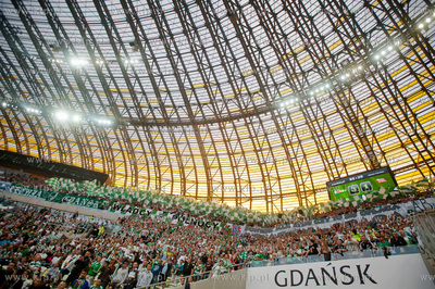 Gdansk. PGE Arena. Mecz o mistrzostwo Ekstraklasy....