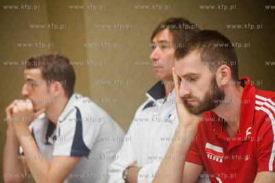 Gdansk. Hotel Mercure. Konferencja prasowa poprzedzajaca...