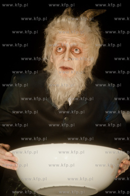 Gdansk. Teatr Wybrzeze. Proba spektaklu pt. Martwe...