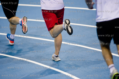 Sopot. Ergo Arena. Test Coopera zorganizowany przez...