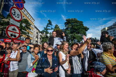 Gdynia. Operacja Zagle Gdyni 2014.
Nz parada uliczna...