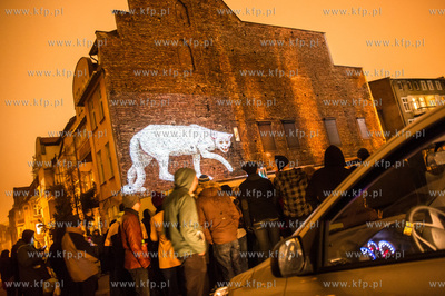 Gdansk. Wrzeszcz. Festiwal artystycznych instalacji...
