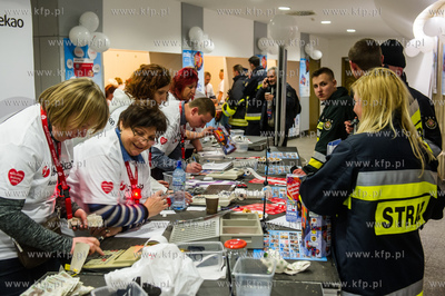Gdansk. 24 Final Wielkiej Orkiestry Swiatecznej Pomocy.
Nz...