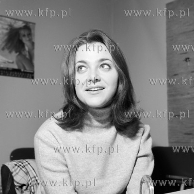 Irena Jarocka. 
1973
z0009371
Fot. Zbigniew Kosycarz...