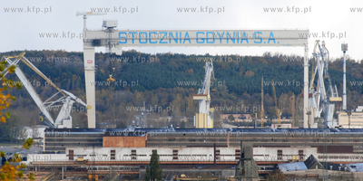 Panorama Gdyni. Nz. 500-tonowa suwnica w Stoczni Gdynia
02.11.2006
Fot....