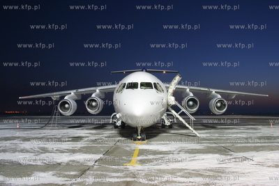 Gdansk , Rebiechowo Nz.BAe 146-300 Eurowings
22.01.2006...