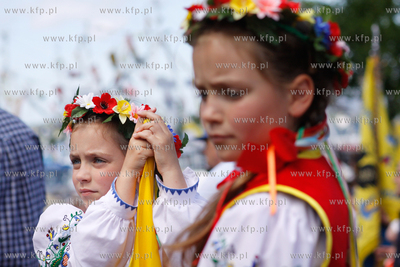 Puck XII Ogolnoswiatowy Zjazd Kaszubow. Uroczystosci...