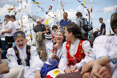 Puck XII Ogolnoswiatowy Zjazd Kaszubow. Uroczystosci...