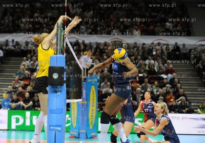 Hala Ergo Arena. Mecz ATOM TREFL Sopot vs. Sandeco...