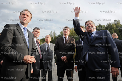 Gdansk. Budowa drogi ekspresowej S7 - Poludniowej Obwodnicy...