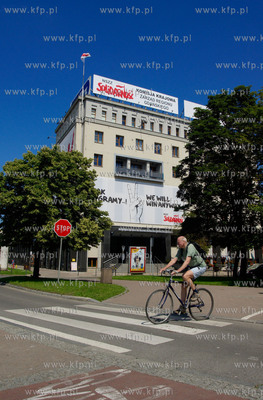 Gdansk. Siedziba NSZZ Solidarnosc na Walach Piastowskich...
