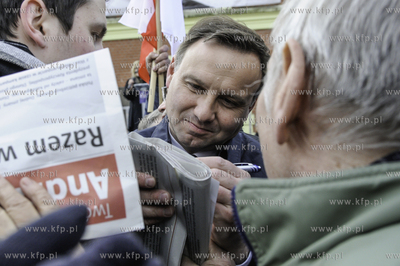 Starogard Gdanski. Spotkanie kandydata PiS na prezydenta...