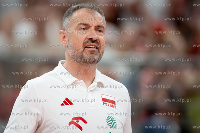 Turniej towarzyski siatkówki w Ergo Arenie. Mecz Polska...