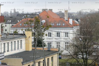 Budynek Urzędu Miasta przy ulicy Grunwaldzkiej w Pruszczu...