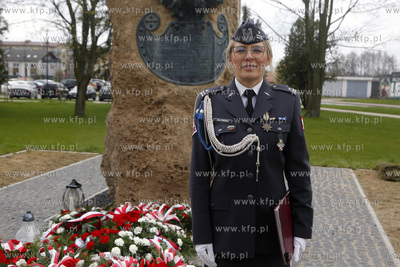 Uroczystości obchodów 83. Rocznicy Zbrodni Katyńskiej,w...