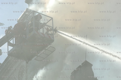 Pozar kosciola sw Katarzyny w Gdansku. 22.05.2006 Fot....