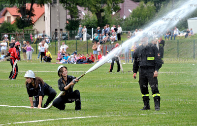 Gminne Zawody Sportowo - Pozarnicze OSP w Leznie. 24.06.2012...