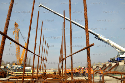 Gdansk. Wisloujscie. Zmontowana, przygotowana do pracy...