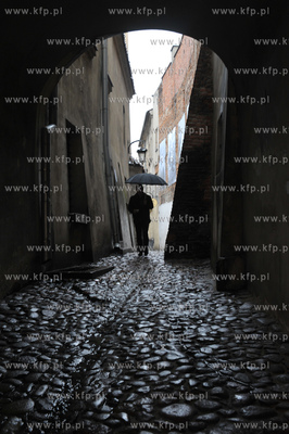 Zwiedzanie Lublina przez uczestnikow pierwszego, promocyjnego...