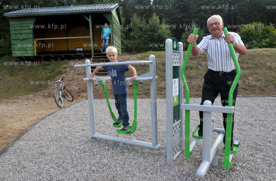 Silownia zewnetrzna w Sulminie na Kaszubach. 16.08.2013...