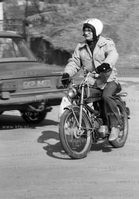 Zukowo na Kaszubach. Motorower był jednym z najpopularnijszych...