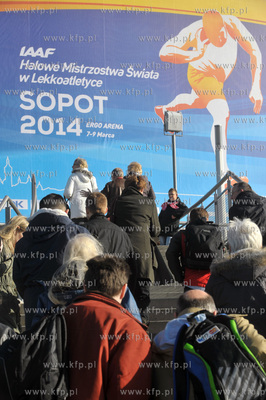 Hala Ergo Arena na granicy Gdanska i Sopotu podczas...
