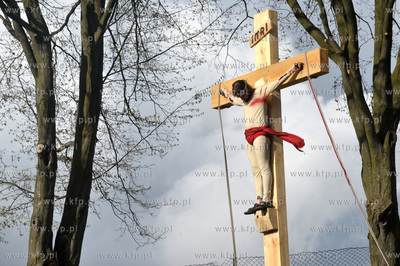 Misterium Meki Panskiej w Zukowie na Kaszubach. 13.04.2014...