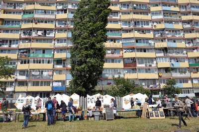 Streetwaves czyli artystyczna akcja miejska w Gdansku...