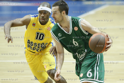Gdynia. Euroliga. Asseco Prokom Gdynia - Union Olimpija...