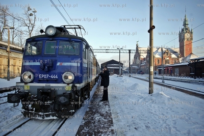 Gdansk. Dworzec Glowny PKP. Strajk kolejarzy.
25.01.2013
fot....