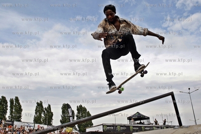 Gdansk. Plac Zebran Ludowych. Baltic Games -  Festival...