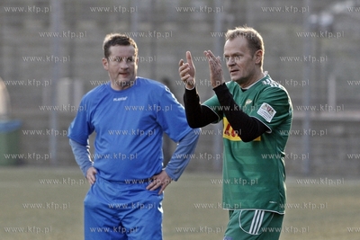 Gdansk. Boisko przy ul. Traugutta.  Sylwestrowy mecz...