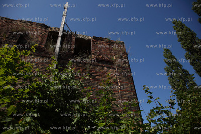 Budynki starej zajezdni tramwajowej w Gdansku Oliwie.
07.08.2014
fot....