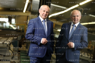 Prezes bytowskiej firmy Drutex, Leszek Gierszewski...