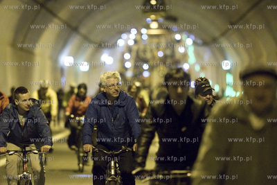 Gdańsk. Dzień otwarty tunelu pod Martwą Wisła....