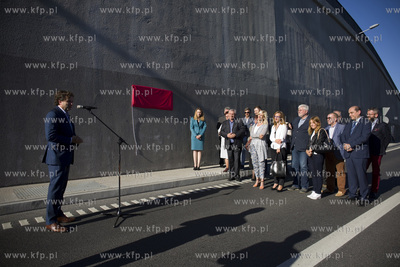 Uroczystości z okazji nadania tunelowi pod Martwą...