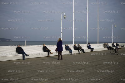 Molo w Sopocie.
14.03.2017
fot. Krzysztof Mystkowski...
