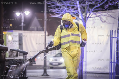 Dezynfekcja  miejsc publicznych ( ławki i przystanki...