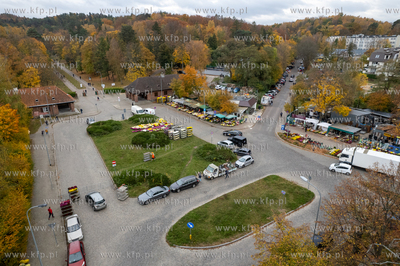 Cmentarz Srebrzysko przed dniem Wszystkich Świętych....