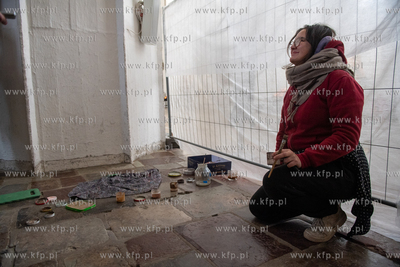 Prace remontowo - konserwatorskie w Bazylice Mariackiej...