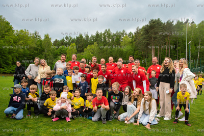 Boisko przy ul. 23 Marca w Sopocie. Festyn przed meczem...